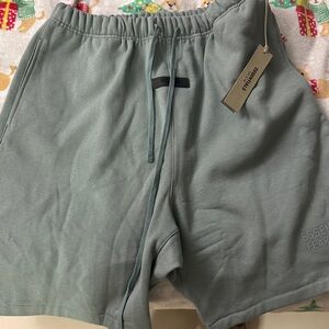 Essentials Athletic Shorts in Sage Green